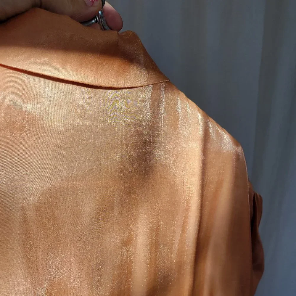 Shimmery Copper Blouse - Picture 6 of 6